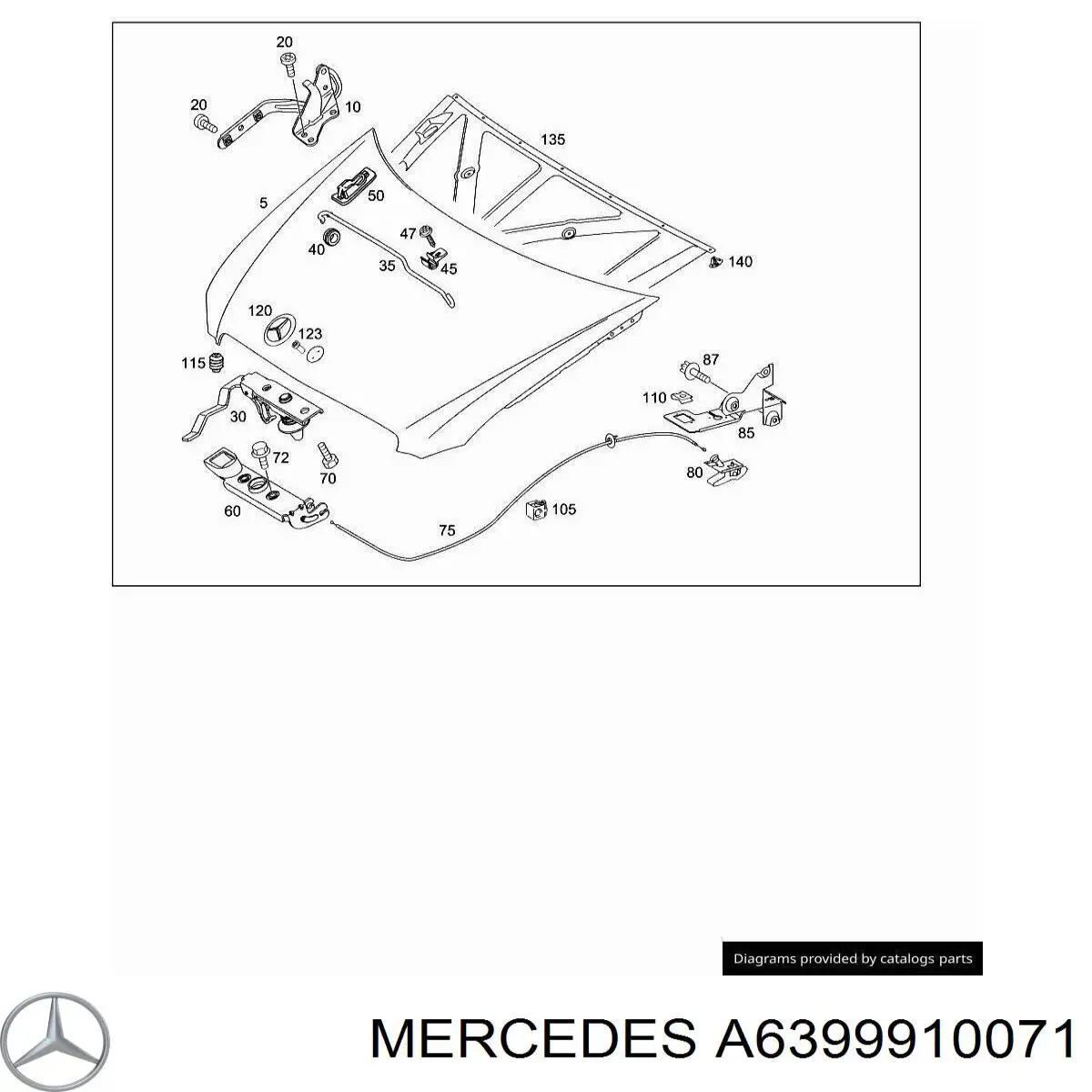 A6399910071 Mercedes 