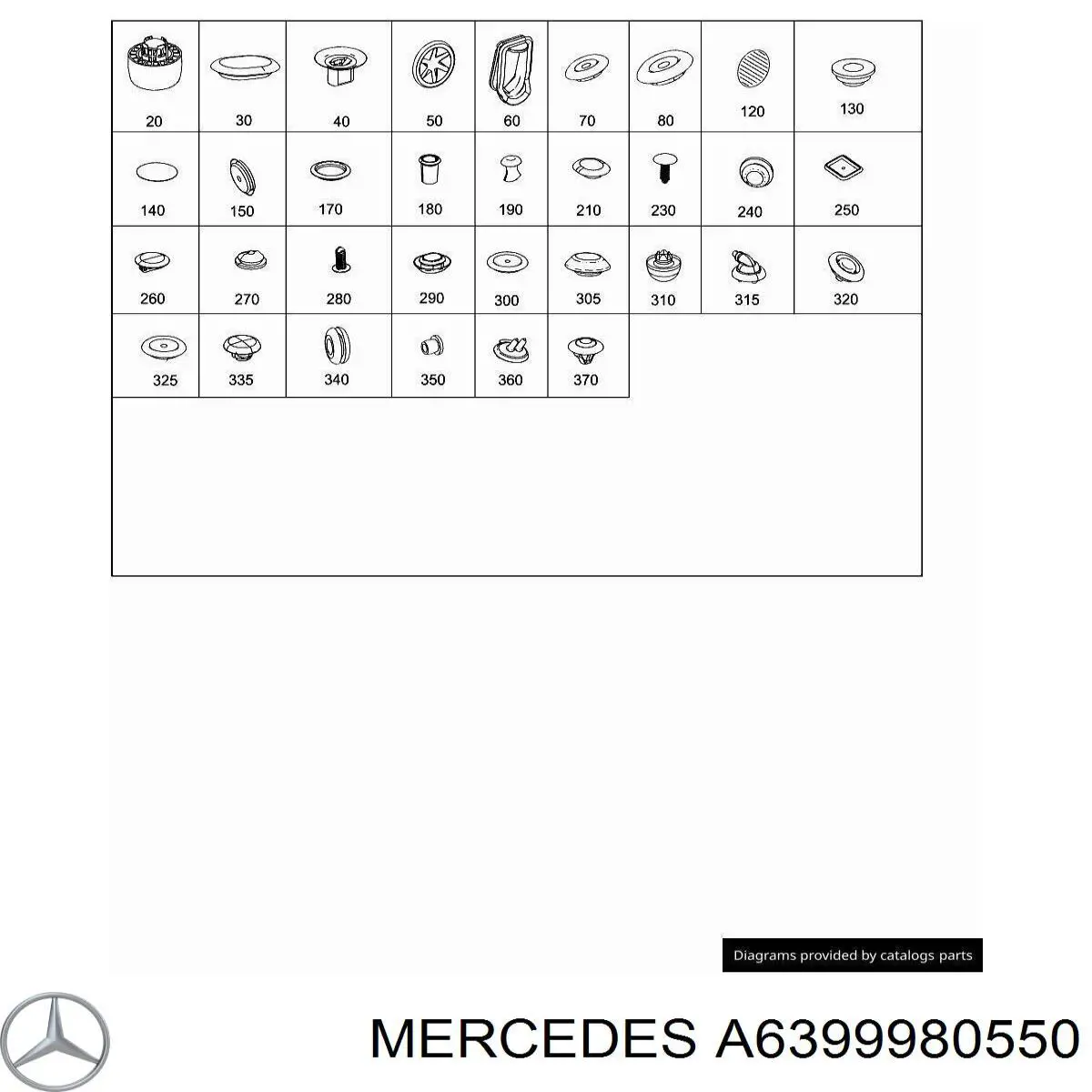 A6399980550 Mercedes 