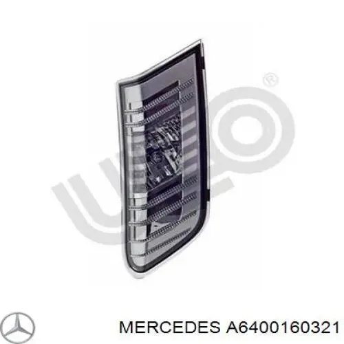 Прокладка клапанной крышки двигателя внутренняя A6400160321 Mercedes