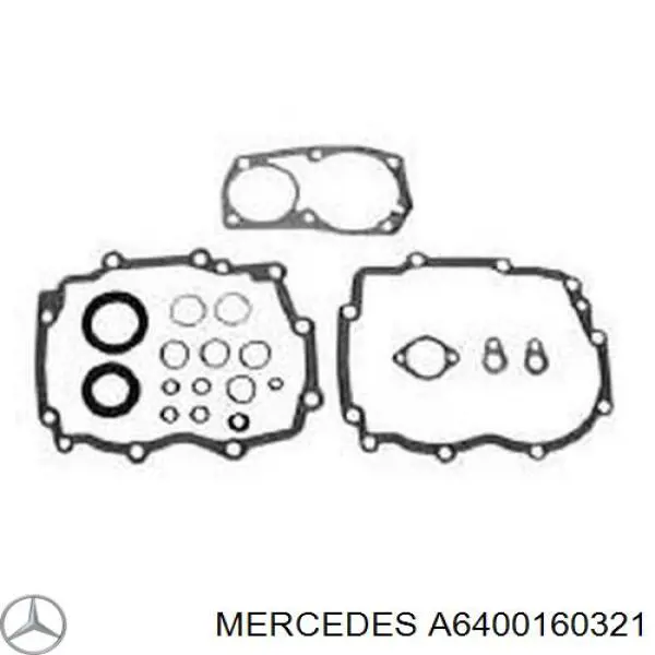 Прокладка клапанной крышки двигателя, внутренняя Mercedes A6400160321