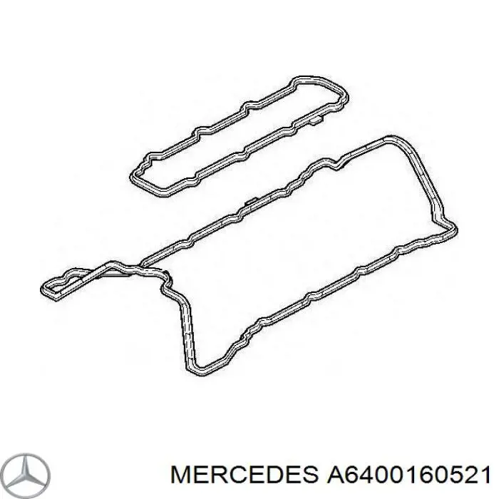 Vedante de tampa de válvulas de motor para Mercedes B (W245)