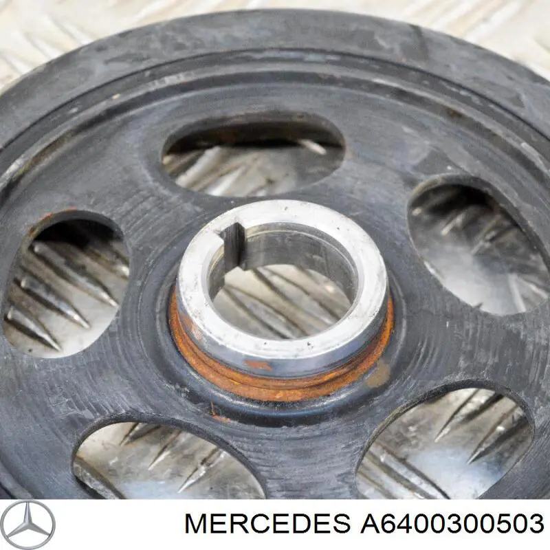 Шкив коленвала (демпфер) Mercedes A6400300503 цена, от 42.55 USD