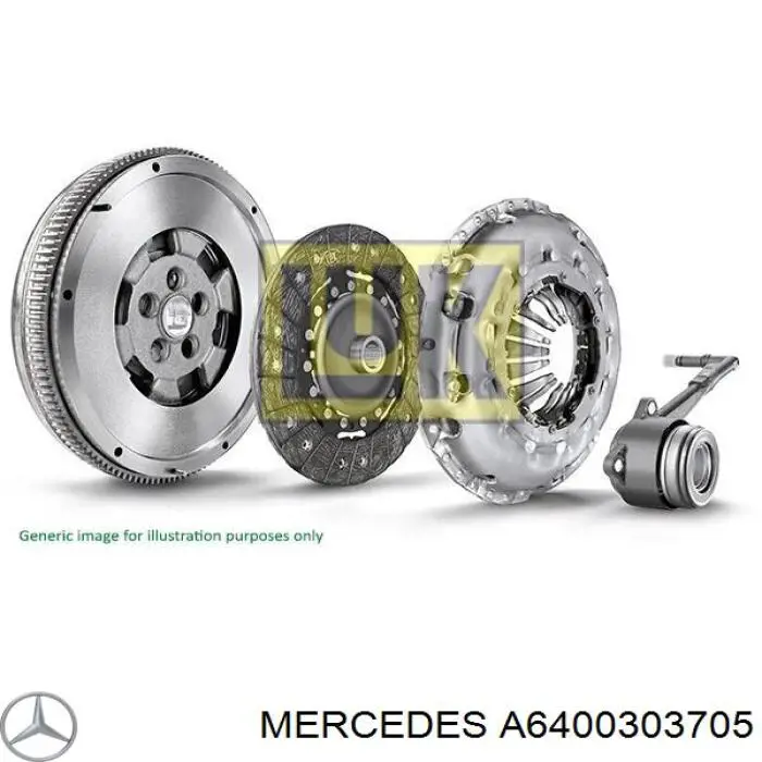 A6400303705 Mercedes маховик