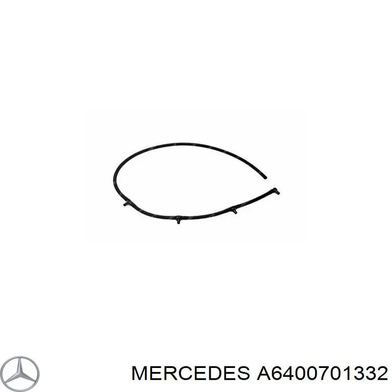 Трубка топливная, обратная от форсунок Mercedes A6400701332 цена, от 57.93 USD