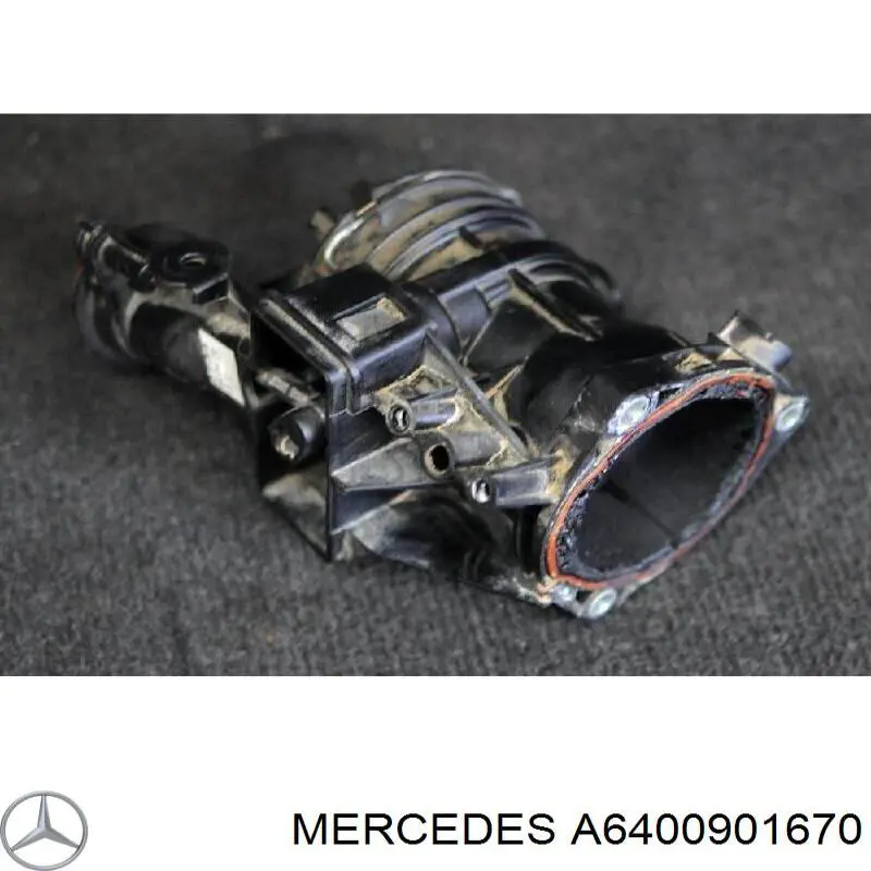 Дроссельная заслонка 6400901670 Mercedes