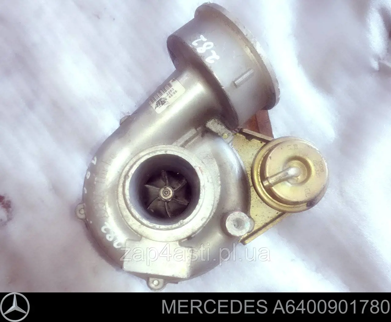 A6400901780 Mercedes turbina