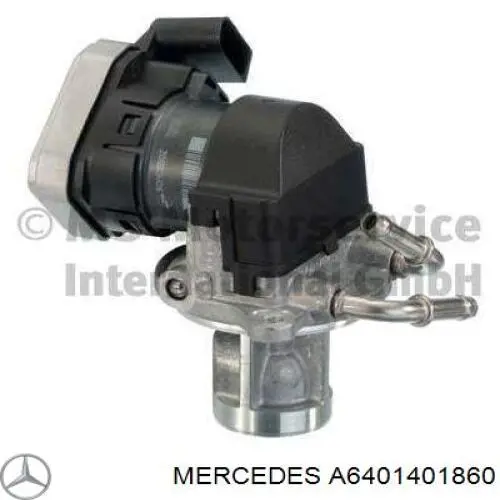 A6401401860 Mercedes válvula egr de recirculação dos gases