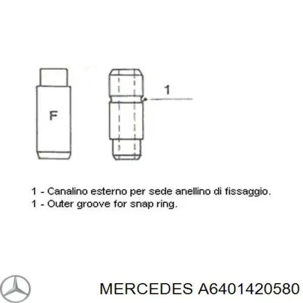Купить A6401420580 Mercedes Прокладка коллектора