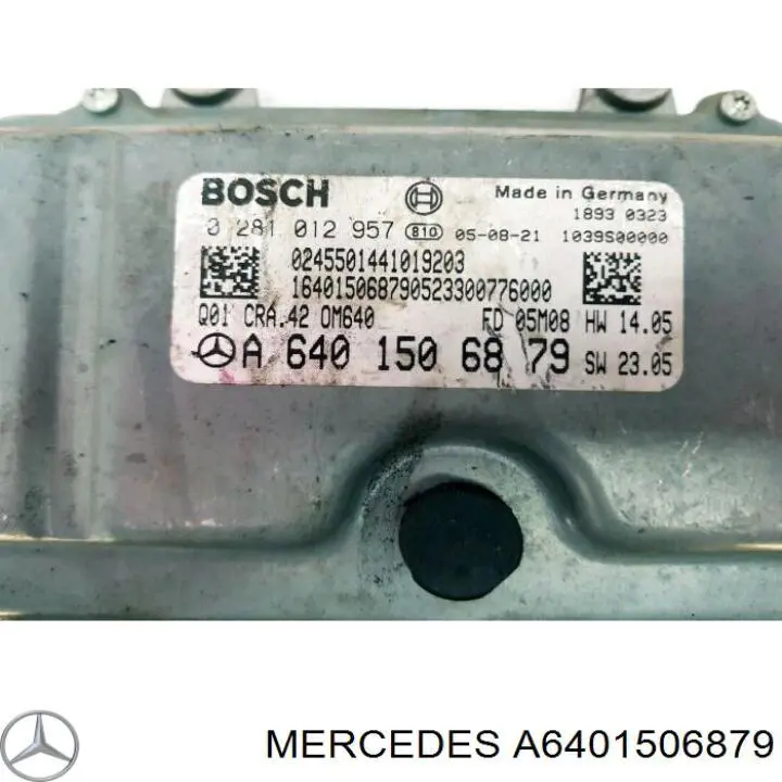 ЭБУ двигателем Mercedes A6401502879 цена, от 90.86 USD