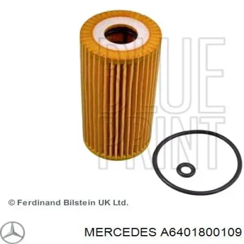 A6401800109 Mercedes масляный фильтр