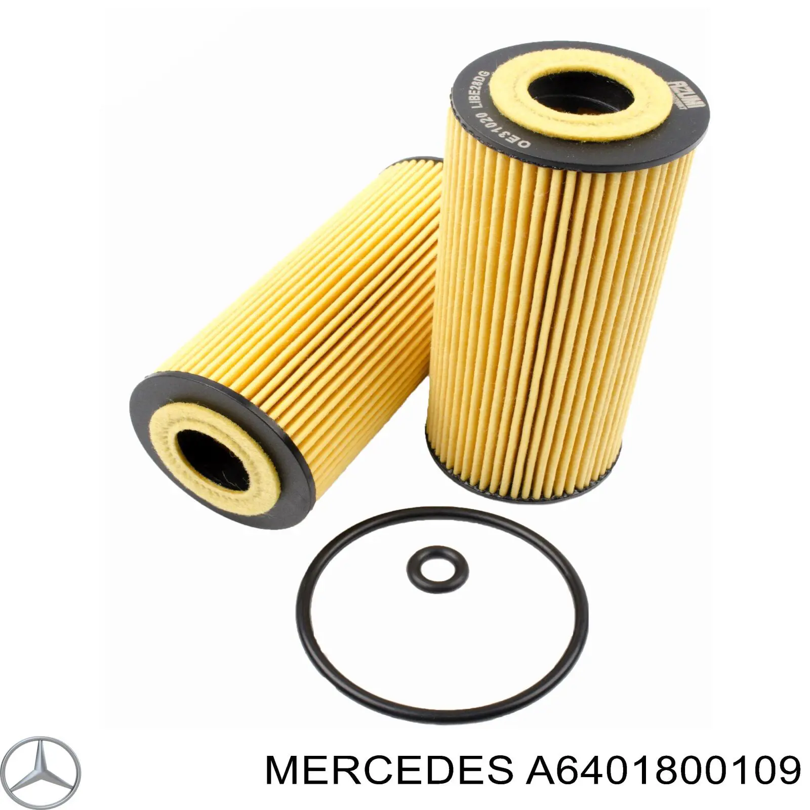 Filtro de óleo A6401800109 Mercedes