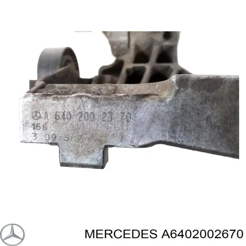 Натяжитель приводного ремня A6402002670 Mercedes