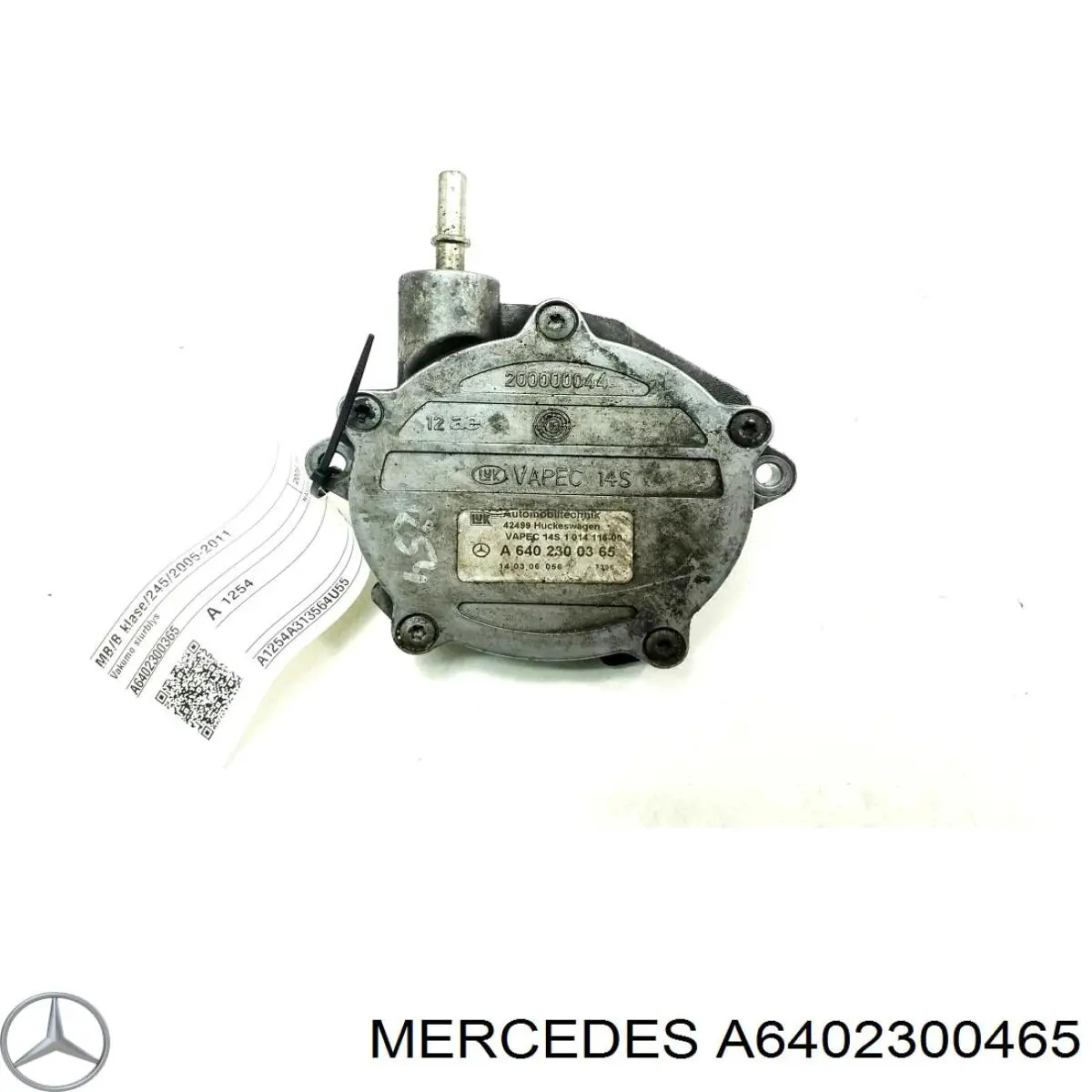 Насос вакуумный A6402300465 Mercedes