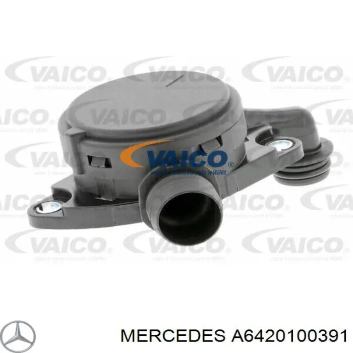 A6420100391 Mercedes válvula pcv de ventilação dos gases de cárter