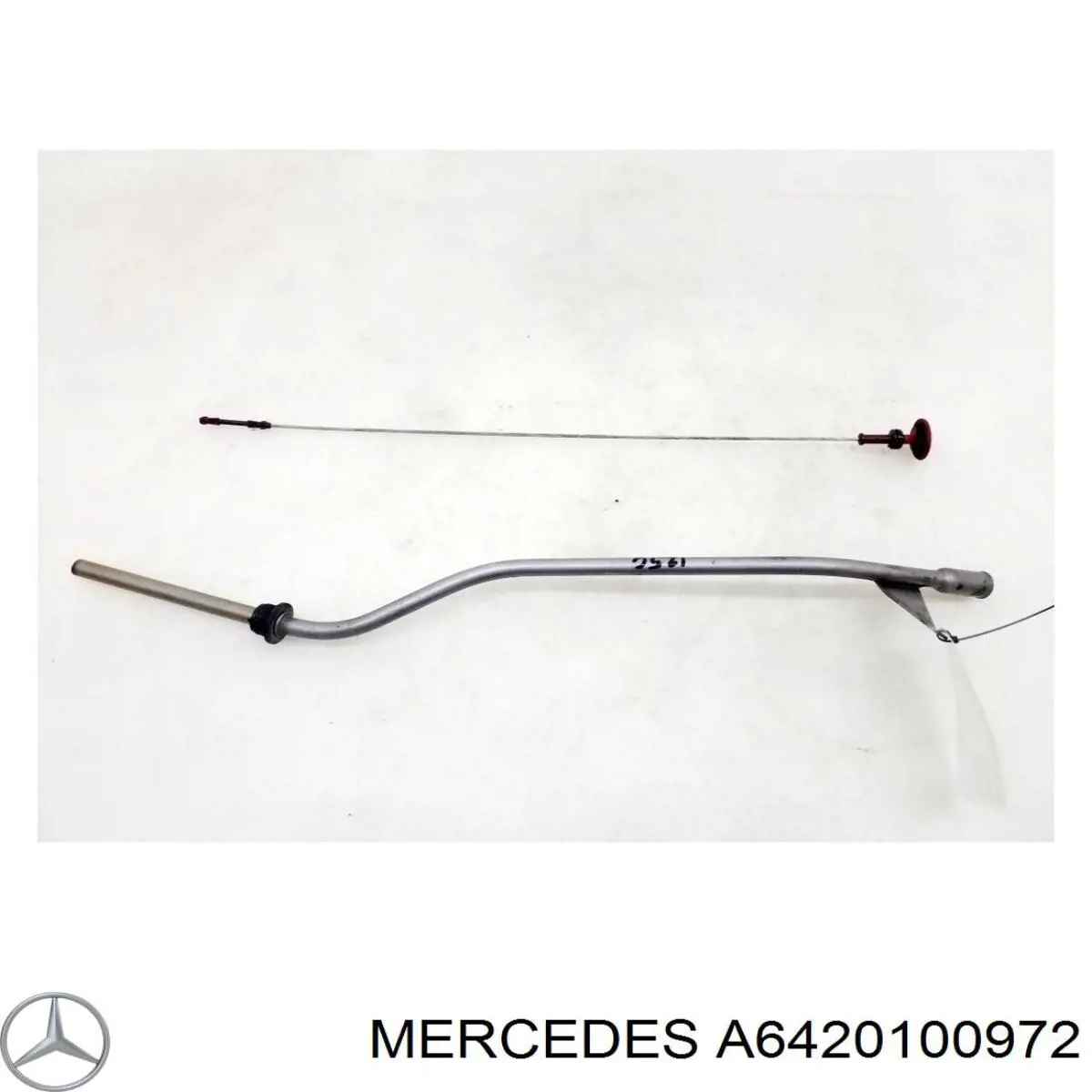 Щуп масляный на Mercedes ML/GLE (W164)
