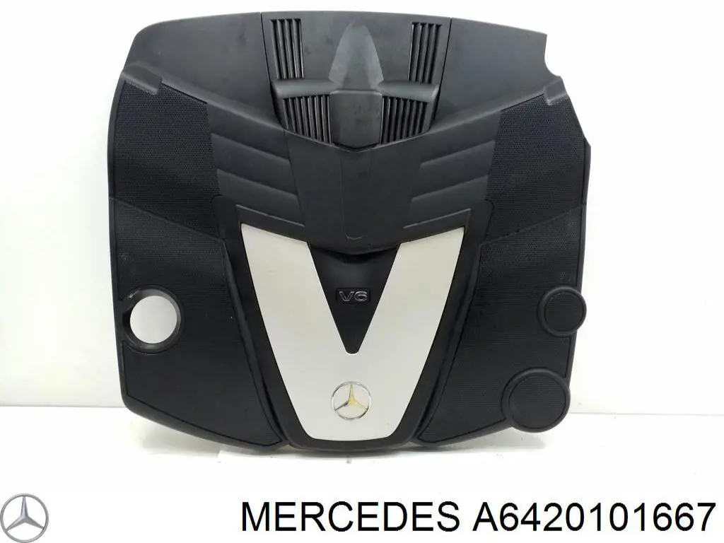 Tampa de motor decorativa para Mercedes ML/GLE (W164)