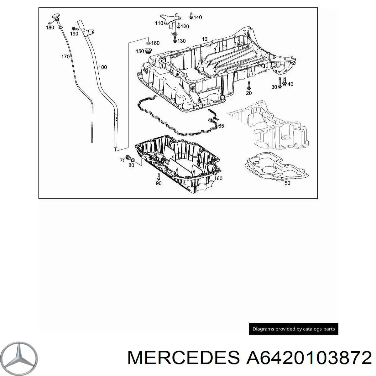 Индикатор уровня масла Mercedes 6420103872 цена, от 27.07 USD