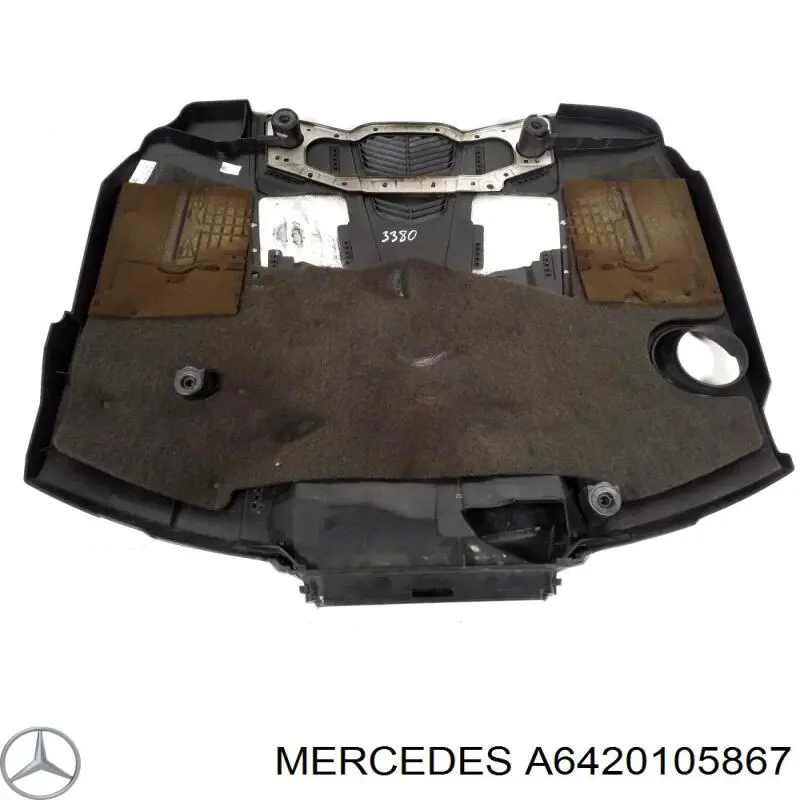 Крышка мотора декоративная Mercedes A6420105867 цена, от 45.66 USD