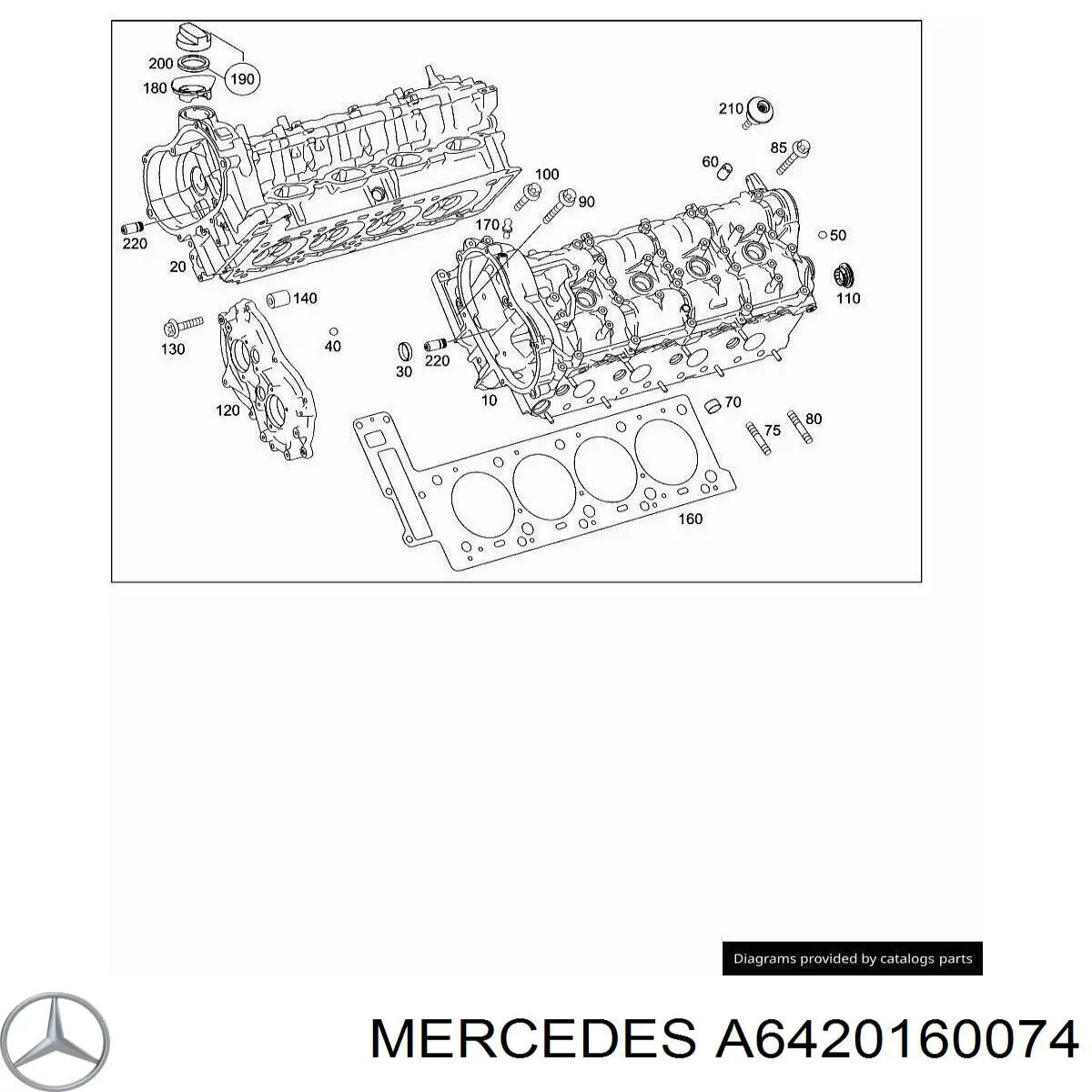 A6420160074 Mercedes 