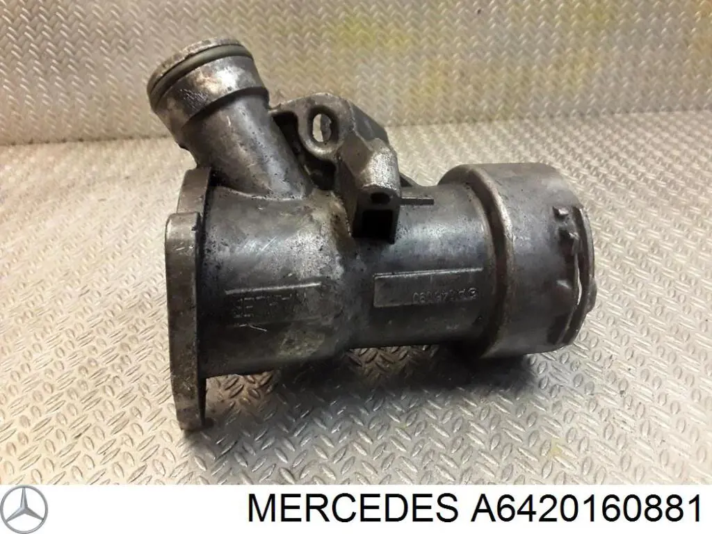 6420160881 Mercedes cano derivado de ventilação de cárter (de separador de óleo)