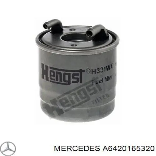 Правая прокладка ГБЦ A6420165320 Mercedes