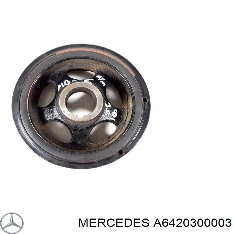 A6420300003 Mercedes Шкив коленчатого вала