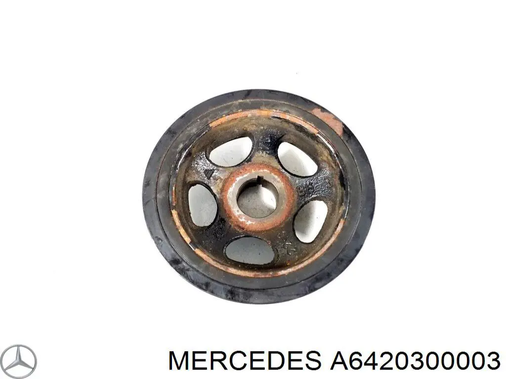 Купить 6420300003 Mercedes Шкив-демпфер коленвала