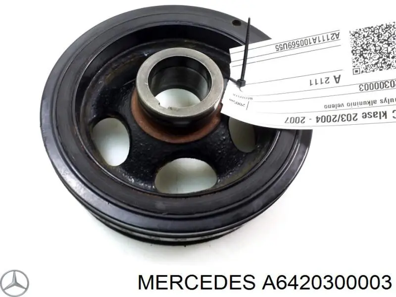Демпфер коленвала Mercedes 6420300003