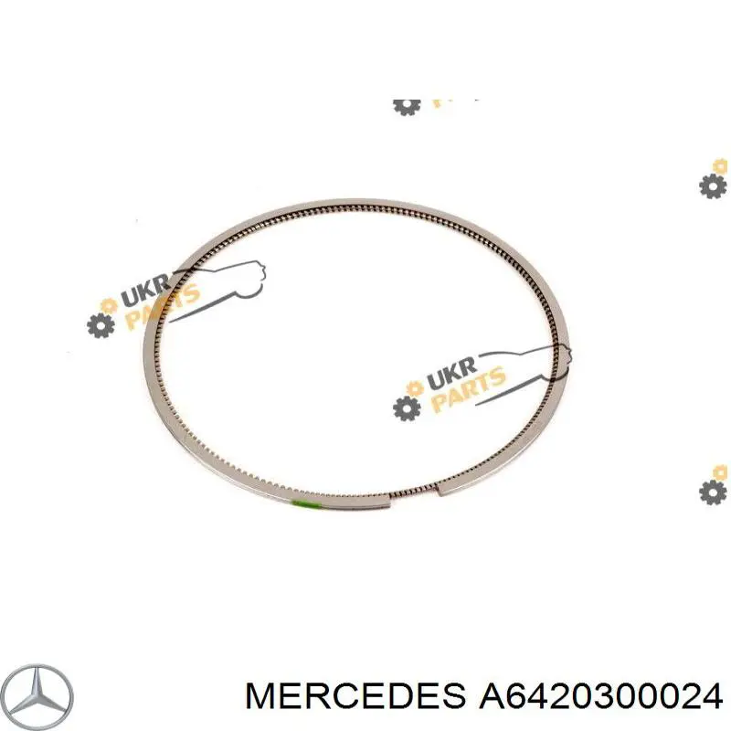 Кольца поршневые на 1 цилиндр, STD. Mercedes A6420300024