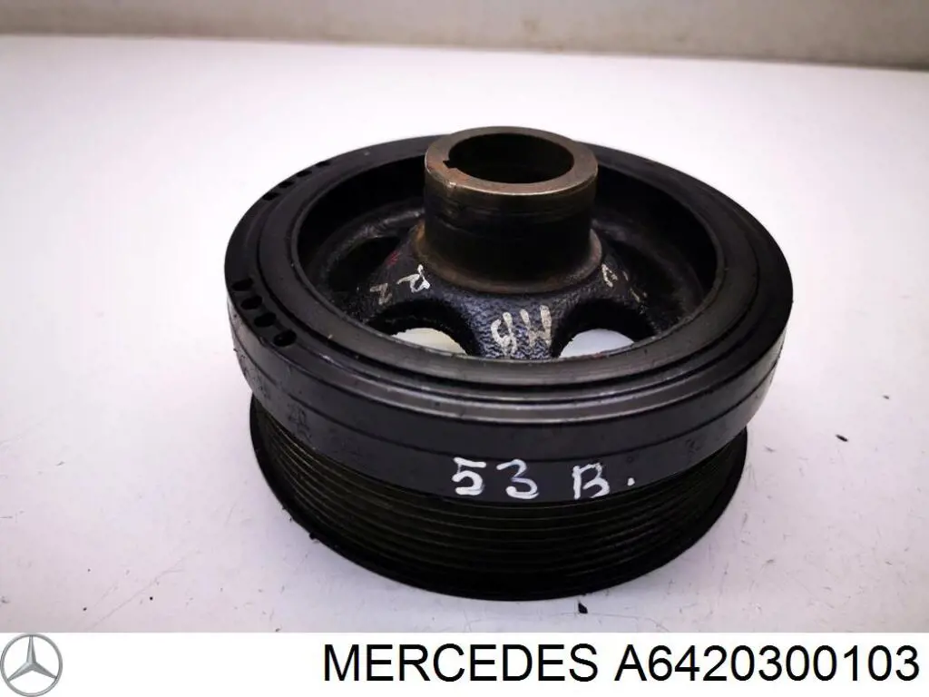 Купить A6420300103 Mercedes Шкив-демпфер коленвала