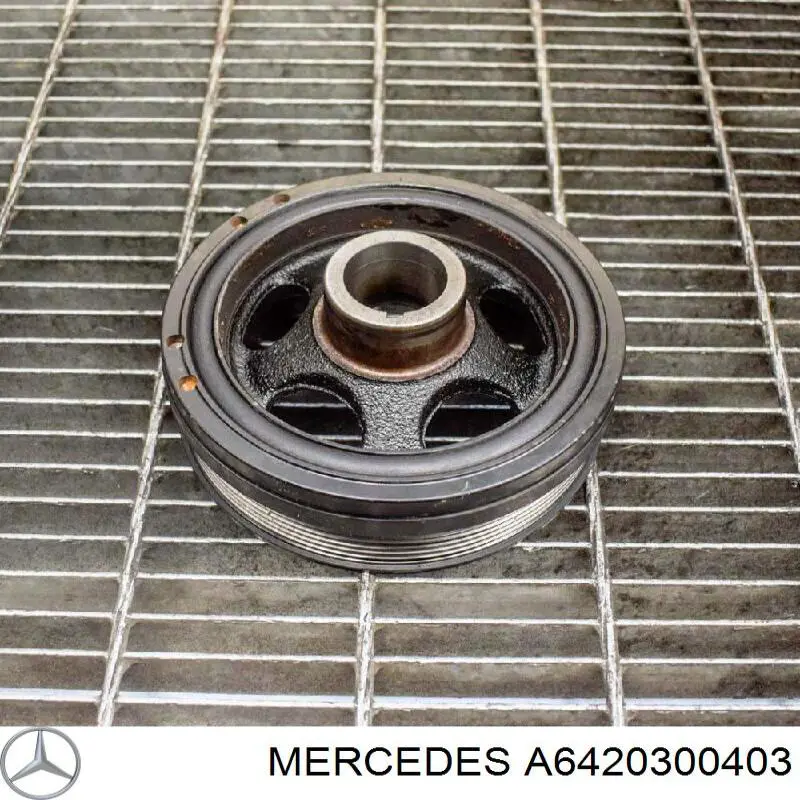  Шкив коленвала Mercedes ML/GLE 