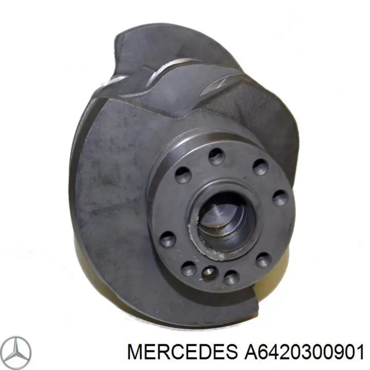 A6420300901 Mercedes коленвал двигателя