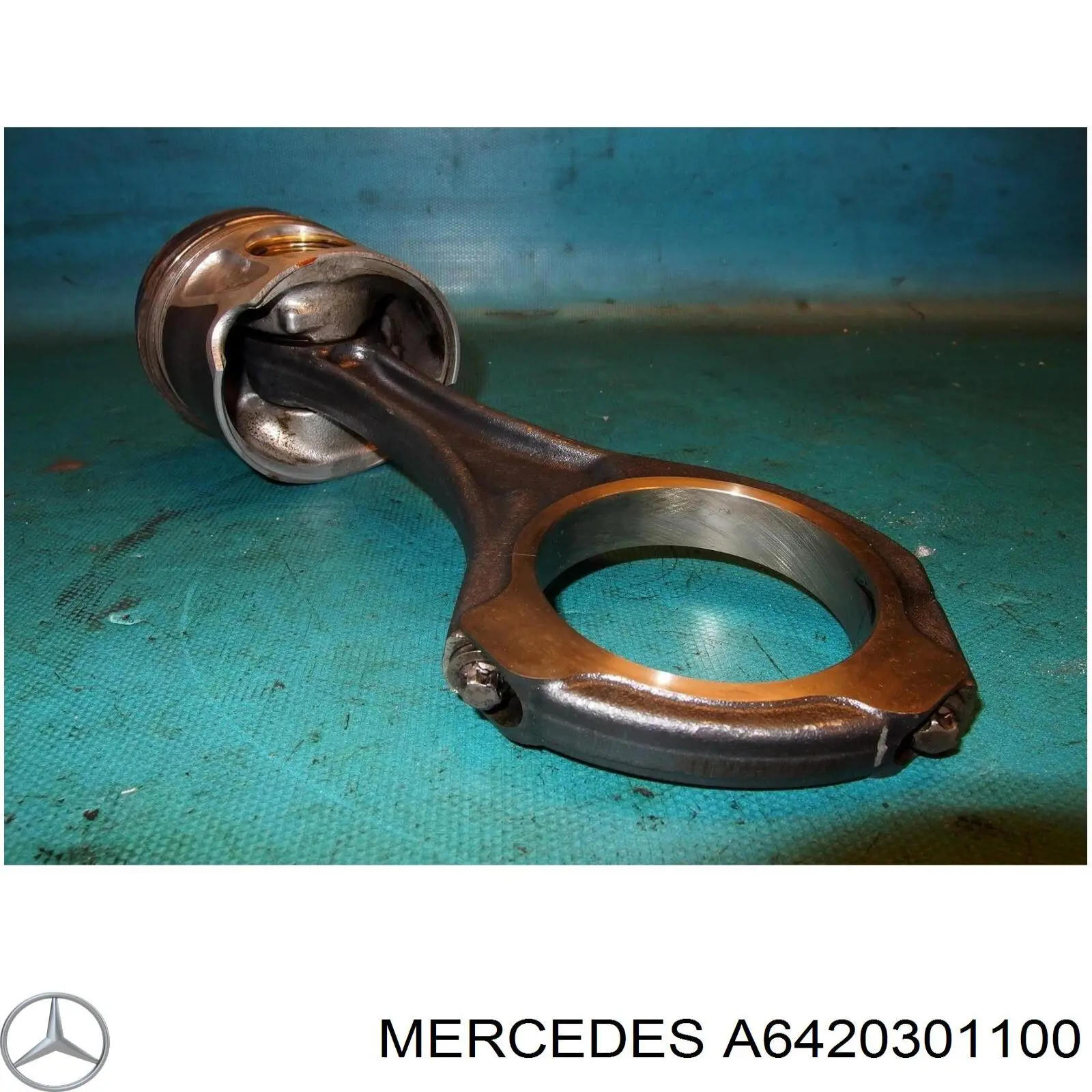 A6420301000 Mercedes Поршень в комплекте на 1 цилиндр, STD