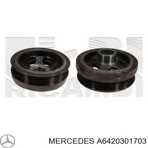 Polia de cambota para Mercedes GL (X166)