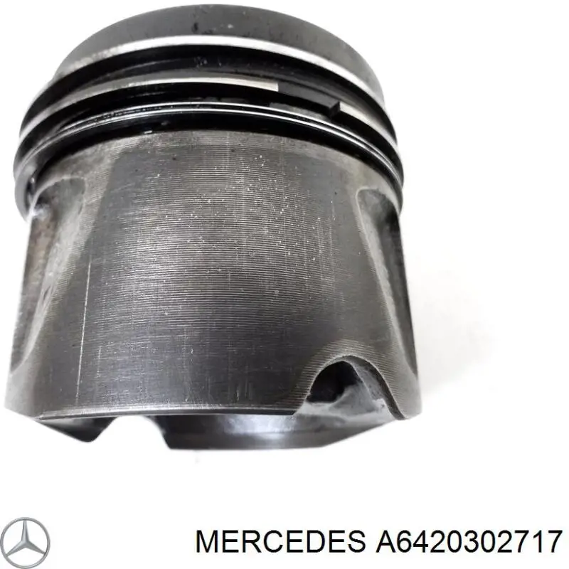 Поршня на 1 цилиндр, STD Mercedes A6420302717