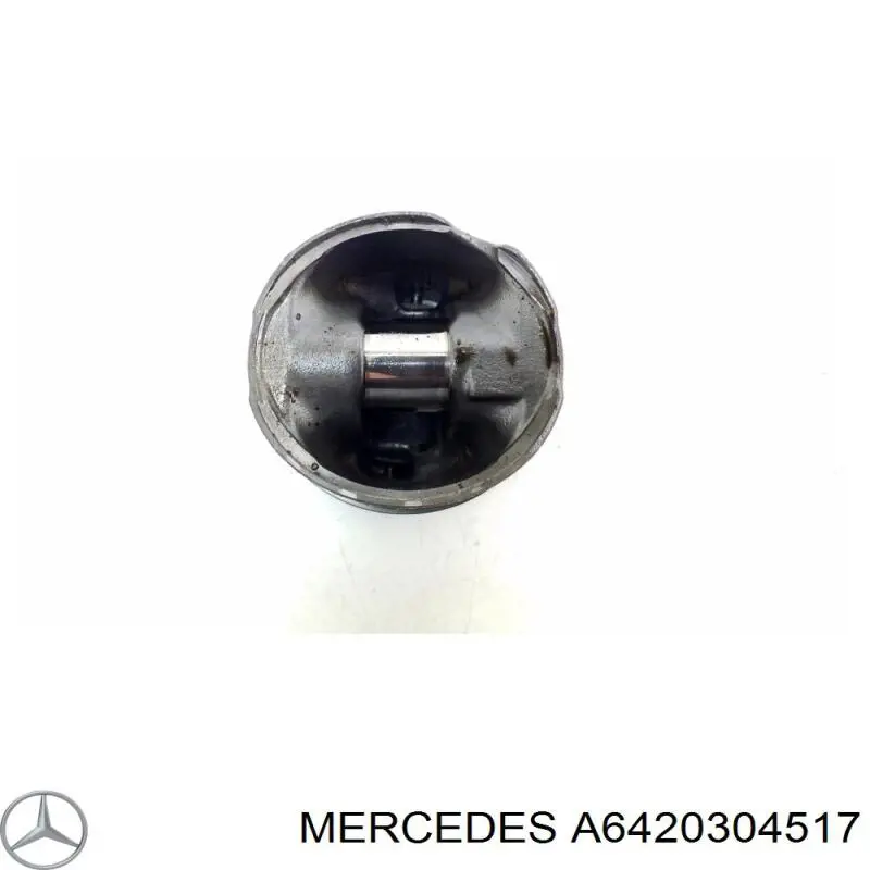 Поршня на 1 цилиндр, STD Mercedes A6420304517