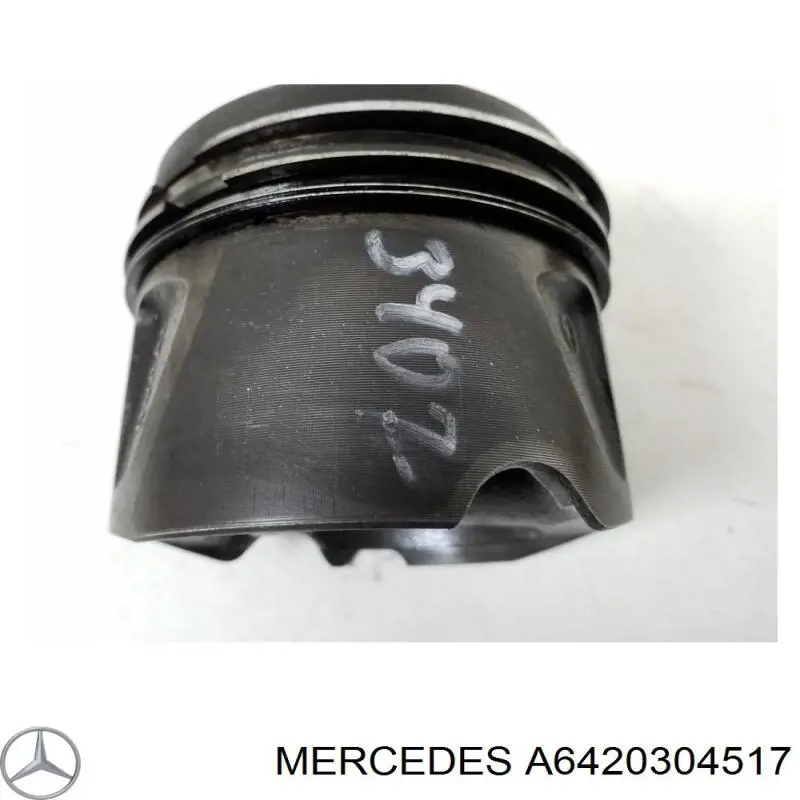 A6420304517 Mercedes Поршень в комплекте на 1 цилиндр, STD