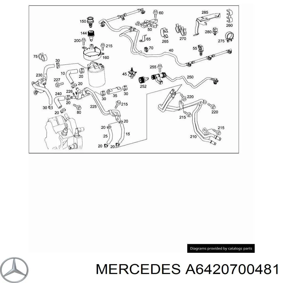 A6420700481 Mercedes 