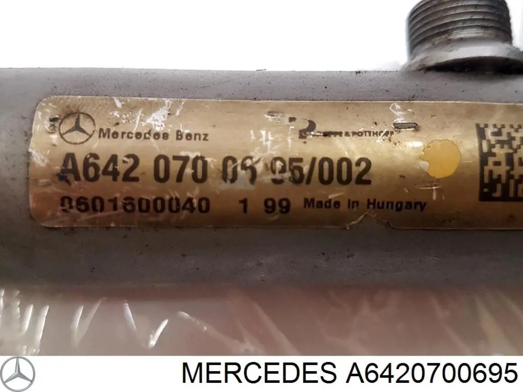 Купить A6420700695 Mercedes Распределитель топлива (рампа) правый