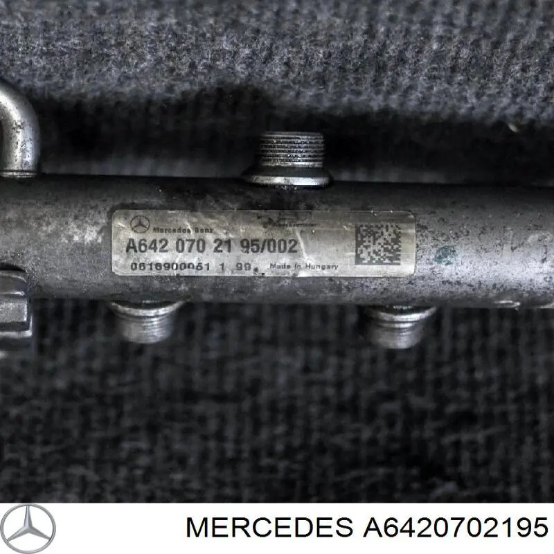 Распределитель топлива (рампа), левый Mercedes 6420702195