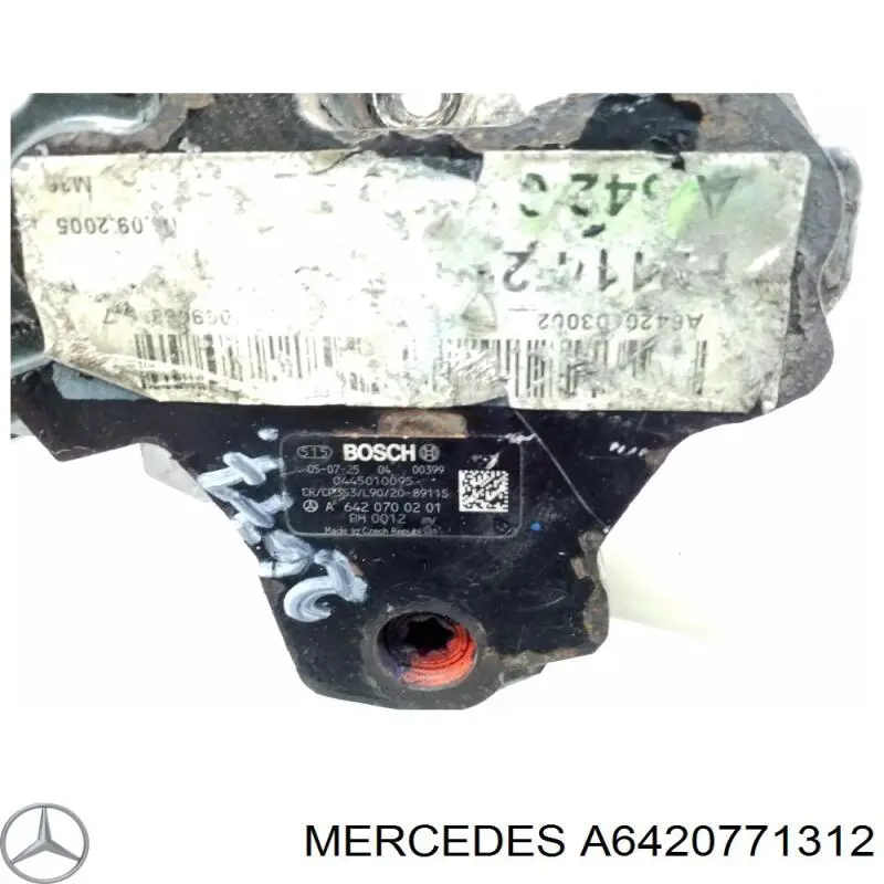 Шестерня-звездочка ТНВД Mercedes 6420771312