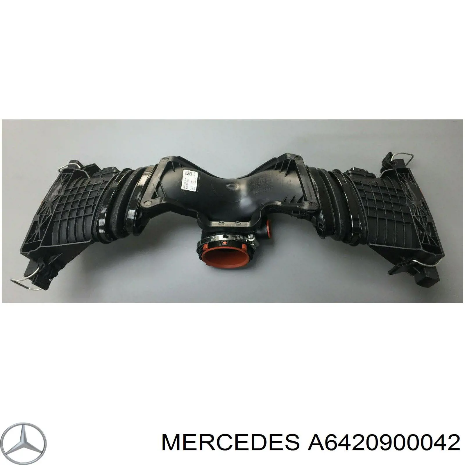 A6420900042 Mercedes sensor de fluxo (consumo de ar, medidor de consumo M.A.F. - (Mass Airflow))