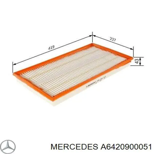 A6420900051 Mercedes