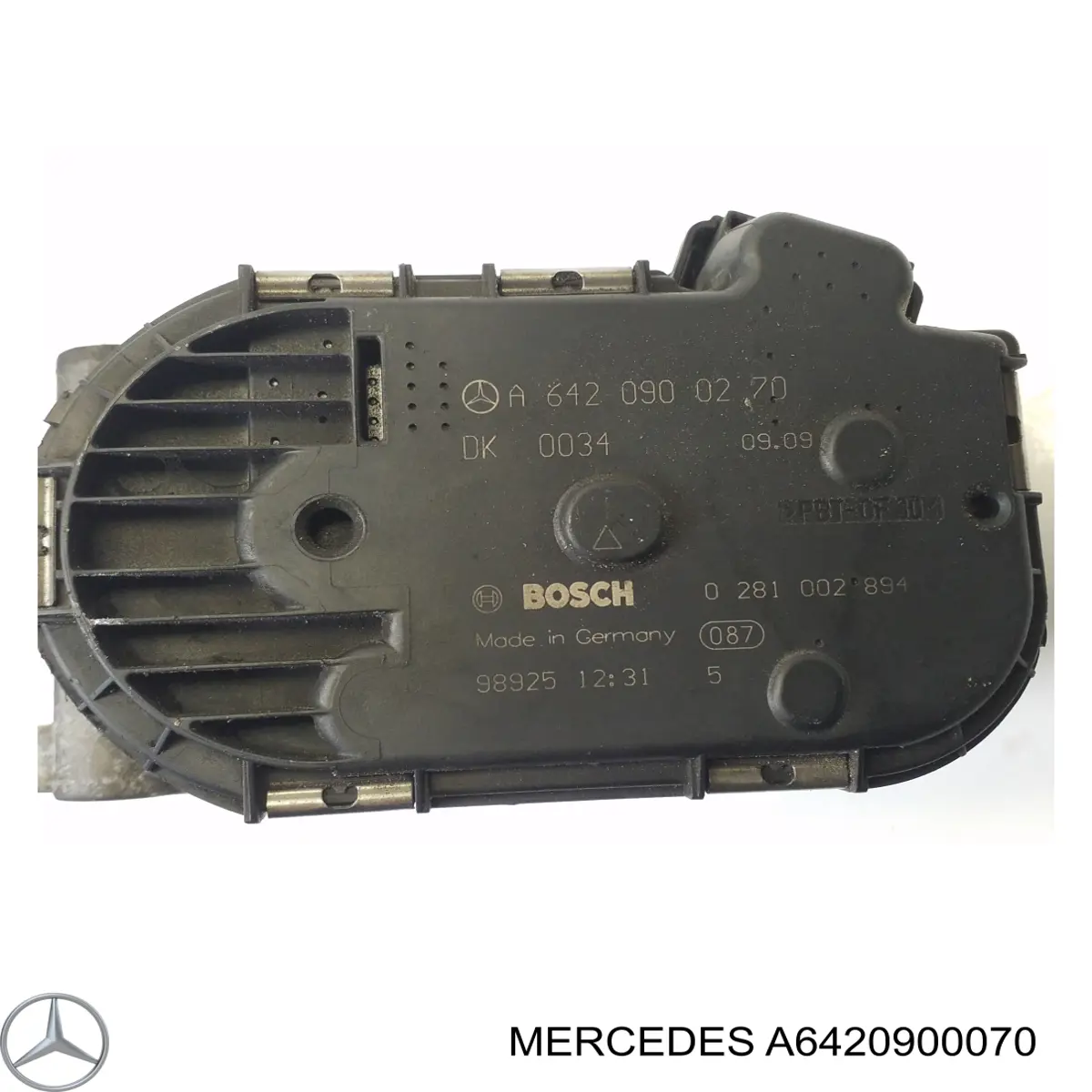 Compre A6420900070 Mercedes Válvula de borboleta montada