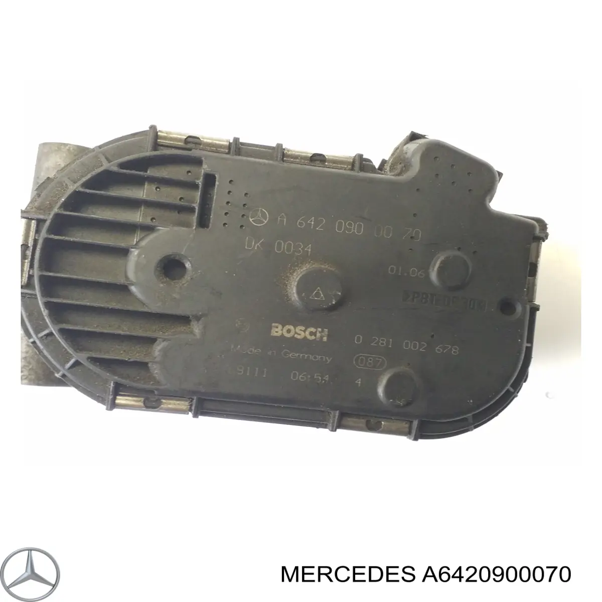 A6420900070 Mercedes Válvula de borboleta montada