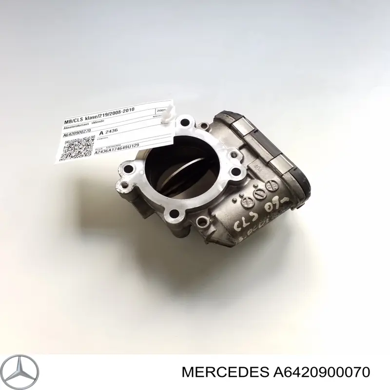 A6420900070 Mercedes Válvula de borboleta montada