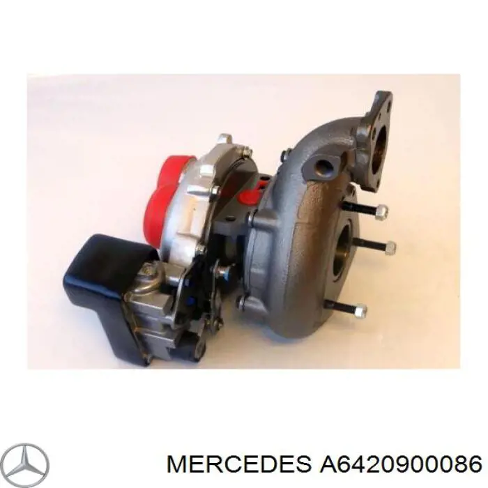 642 090 2180 Mercedes turbina