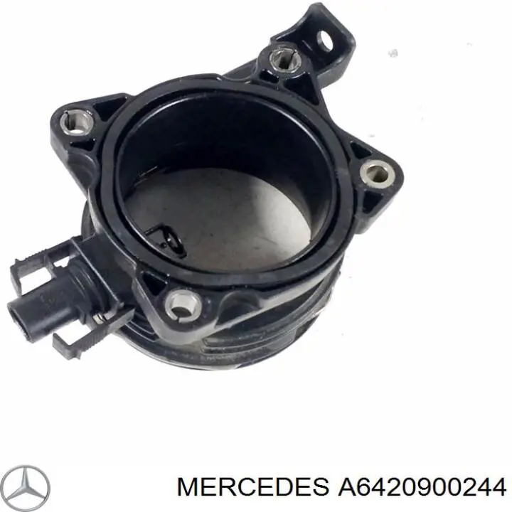 A6420900244 Mercedes sensor de fluxo (consumo de ar, medidor de consumo M.A.F. - (Mass Airflow))