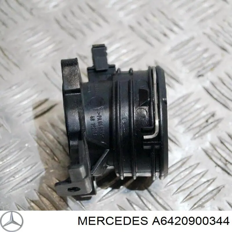 A6420900344 Mercedes sensor de fluxo (consumo de ar, medidor de consumo M.A.F. - (Mass Airflow))