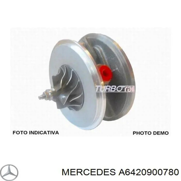 A6420900780 MERCEDES Turbocompresor original y equivalente